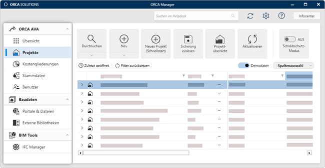 ORCA AVA 26 - ORCA Manager